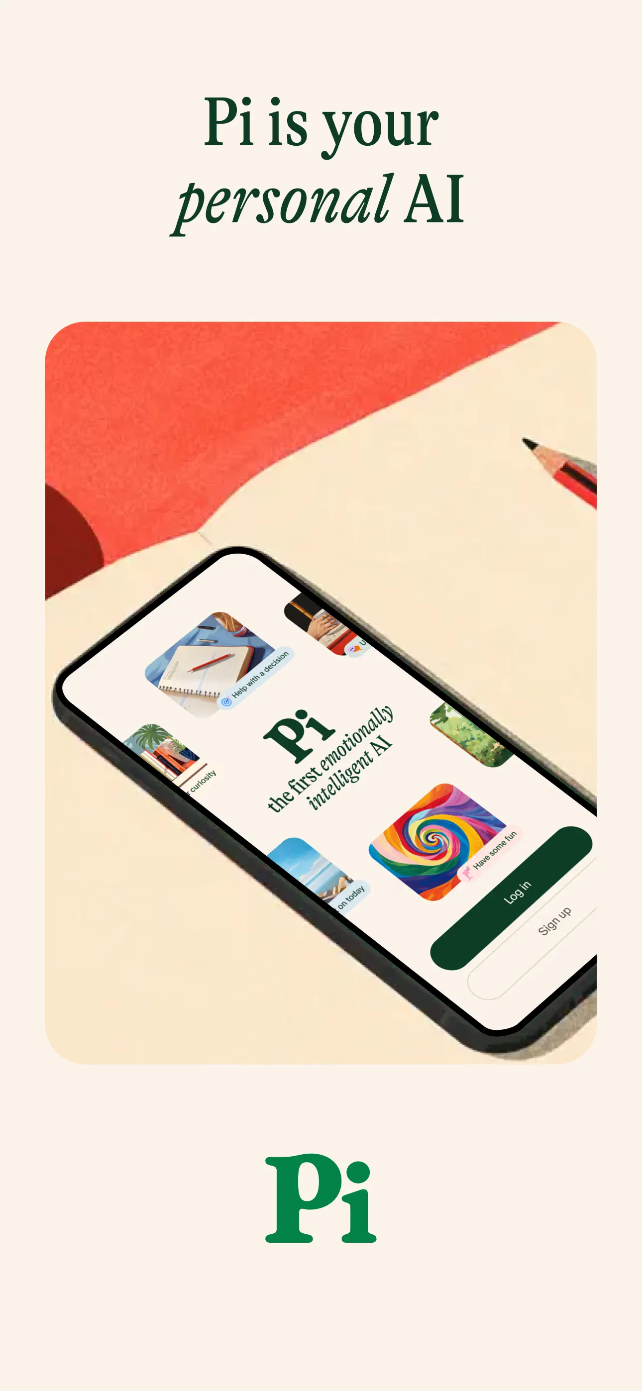 Minimal brand App Store screenshot style
